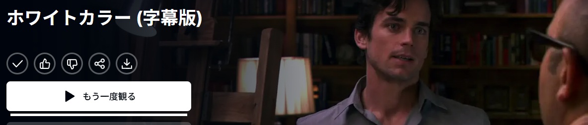 ホワイトカラー シーズン1 イケメン顔がいい感じ/あらすじと感想